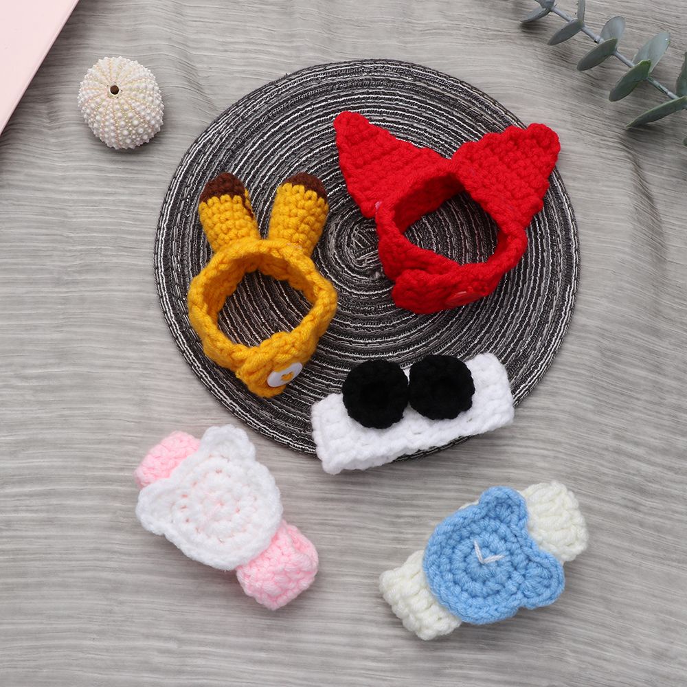 Vòng tay đan len hình động vật dễ thương sáng tạo nhiều kiểu tùy chọn làm quà tặng dành cho trẻ em