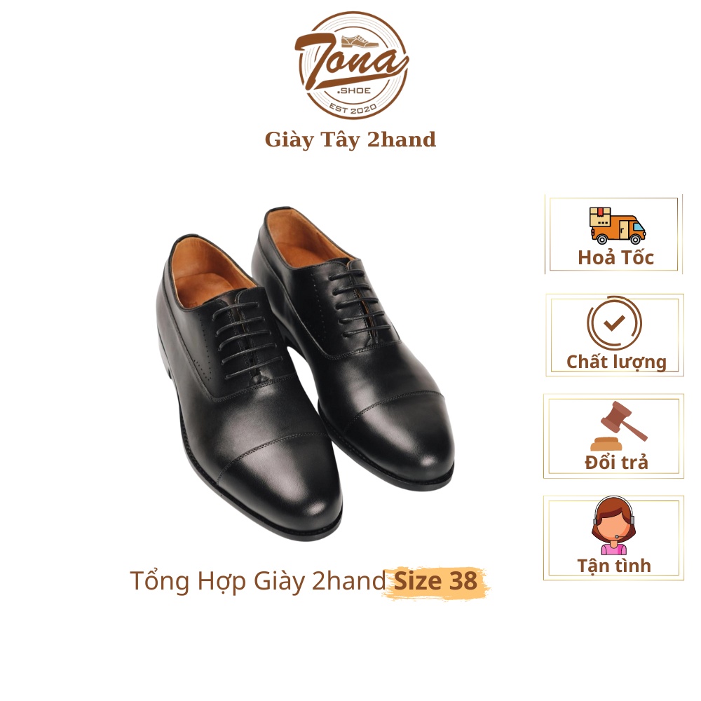 [Giày 2hand] Tổng Hợp Giày Tây 2hand Size 37-38 Dài Chân 235-240