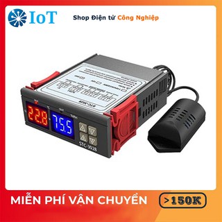 Bộ điều khiển theo nhiệt độ, độ ẩm stc-3028 220v ac ...
