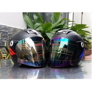 R45 mũ bảo hiểm 3/4 xịn napoli full face 46 4 ao52