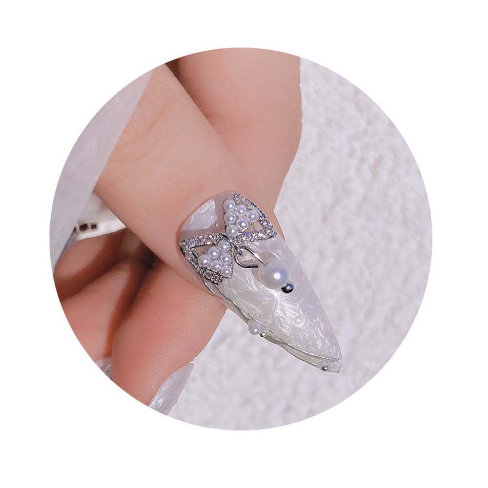 [Hàng mới về] Phụ kiện trang trí móng tay hình ngôi sao năm cánh 3D làm thủ công