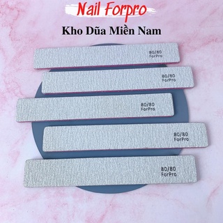 Lốc 10 cây dũa forpro - dũa dày nhám xám cao cấp hàn quốc
