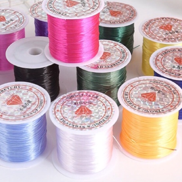 10 mét Cuận Dây sợi  polyte làm thủ công xâu vòng tay, vòng cổ