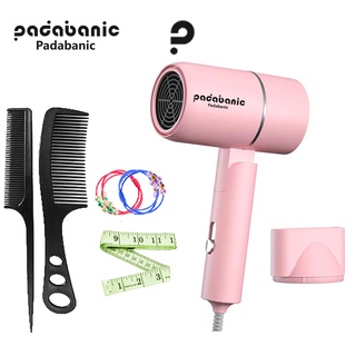 Máy Sấy Tóc Mini Phát Sáng Xanh 3 Tốc Độ Gió Tạo Kiểu Chuyên Nghiệp