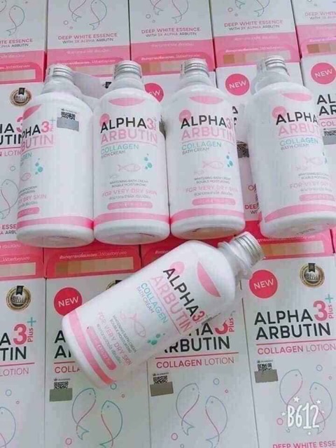 [CÓ SẴN] Sữa tắm trắng Collagen Alpha Arbutin