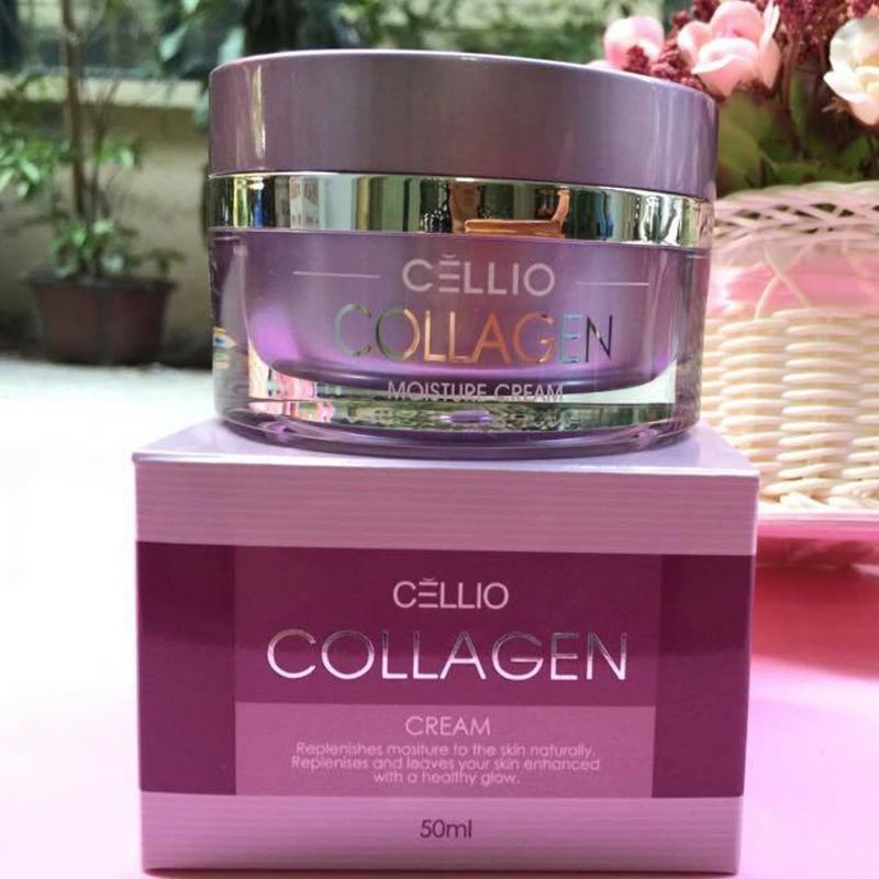 KEM DƯỠNG DA CELLIO COLLAGEN MOISTURE CREAM 50ML