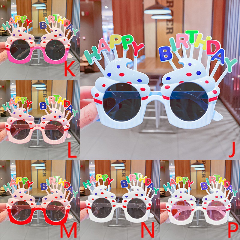 Kính Mát Họa Tiết Hoạt Hình Vui Nhộn Phong Cách Hàn Quốc Cho Bé