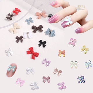 Charm nơ nhựa trang trí móng