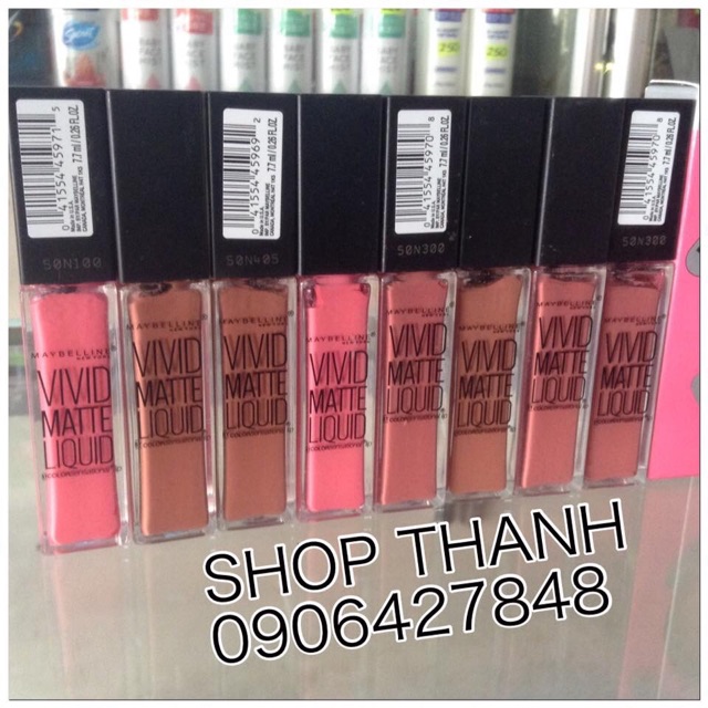 Son kem lì Vivid Matte Liquid