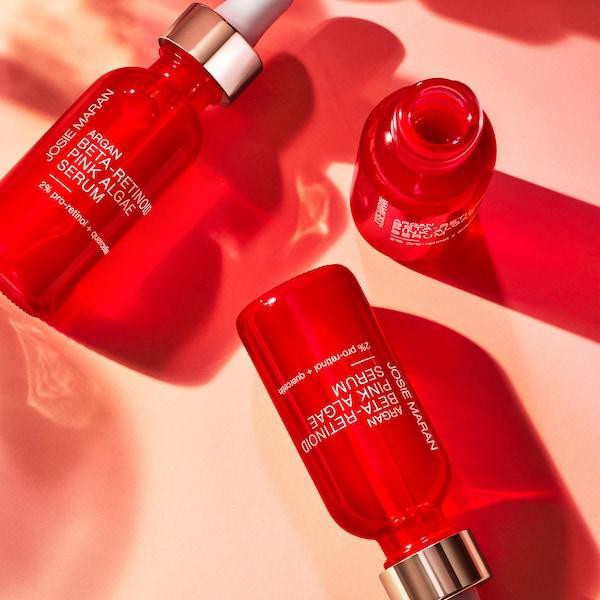 [ Sample 2ml ] Serum Tảo Hồng Josie Maran Argan Beta-Retinoid Pink Algae Serum