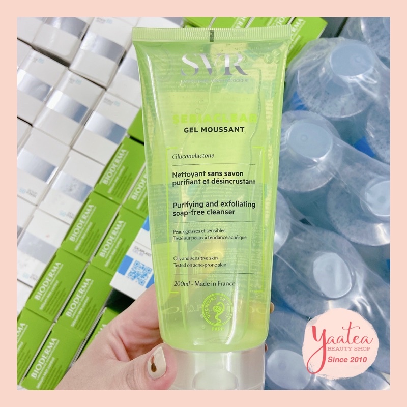Sữa Rửa Mặt Dạng Gel SVR Sebiaclear Gel Moussant