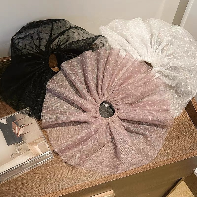 Cột tóc ren nữ tính bảng to - Maben