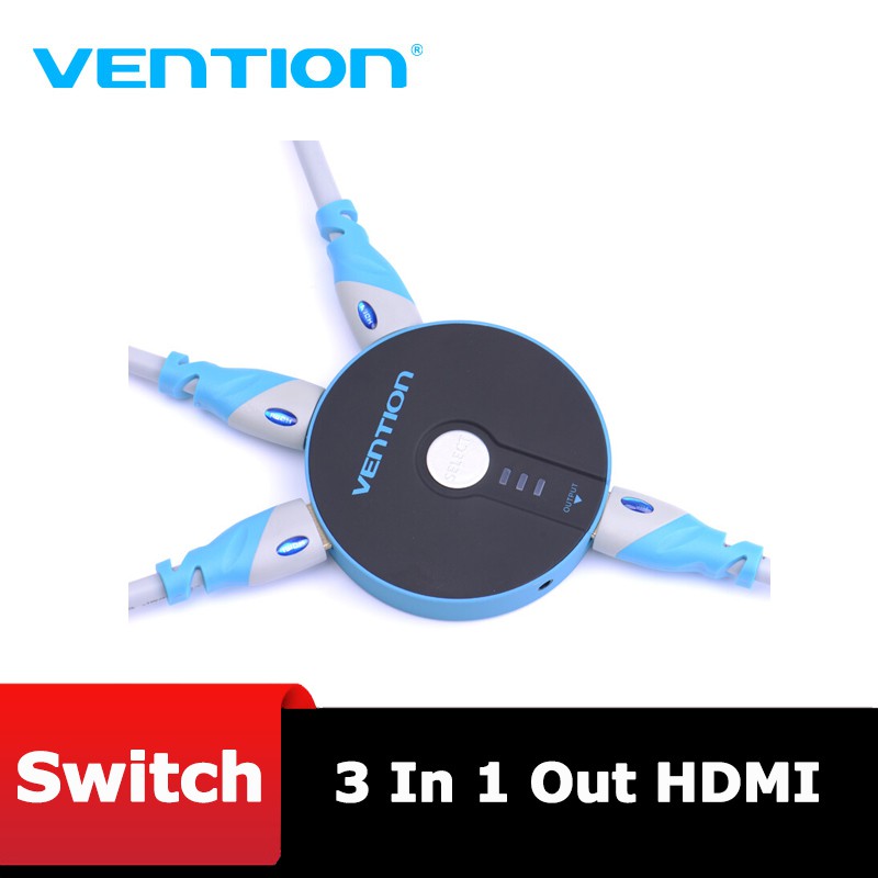 Bộ gộp HDMI 3 vào 1 ra VENTION - VAA-S17-L - BEN