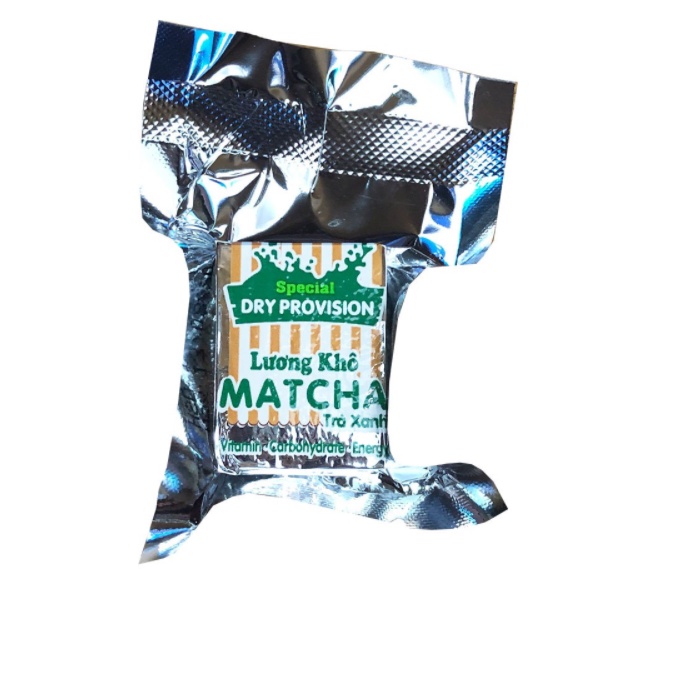 Lương khô vị trà xanh Matcha tốt cho sức khỏe