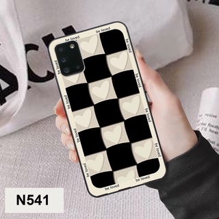 Ốp Samsung A31 / A51 / A71 in hình trái tim caro đen trắng , hồng cute xinh xắn dễ thương