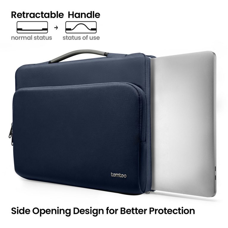 Túi xách chống sốc Tomtoc BRIEFCASE Macbook Pro 14″/UltraBook 13.3&quot; A14 Chính Hãng