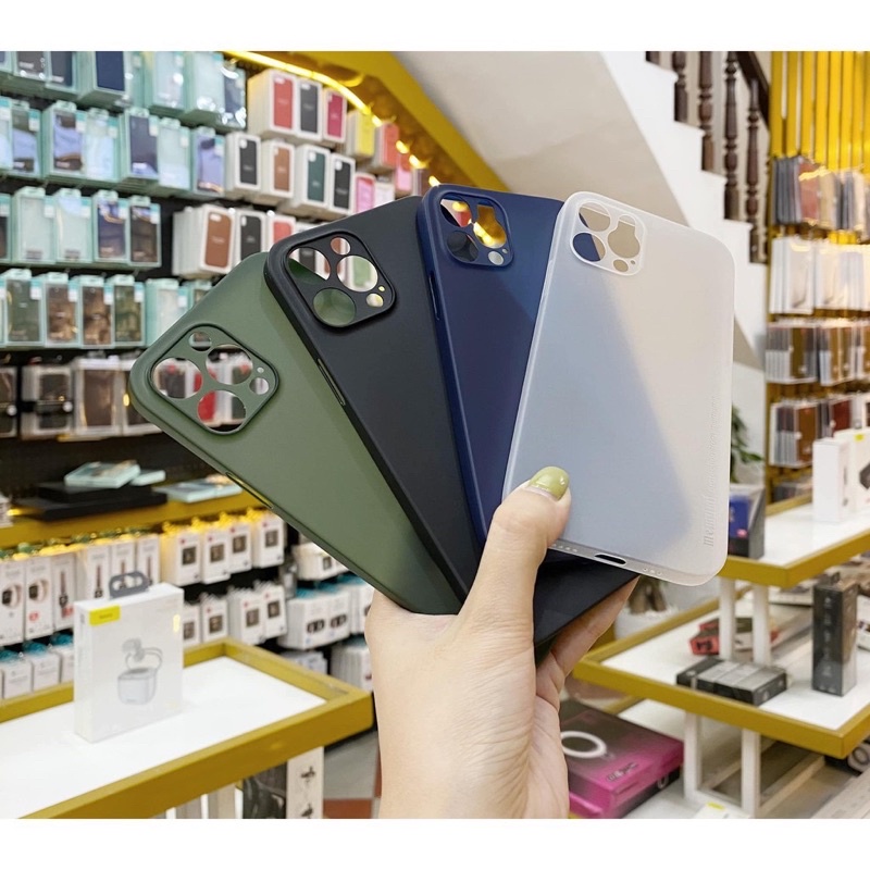 Ốp lưng Memumi siêu mỏng 0.3mm iPhone 13 Mini, 13, 13 Pro, 13 Pro max bảo vệ máy