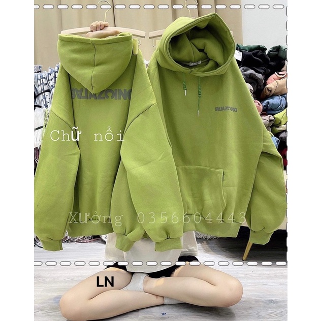 Áo hoodie chữ ngược BAL in 2 mặt DA6 | BigBuy360 - bigbuy360.vn