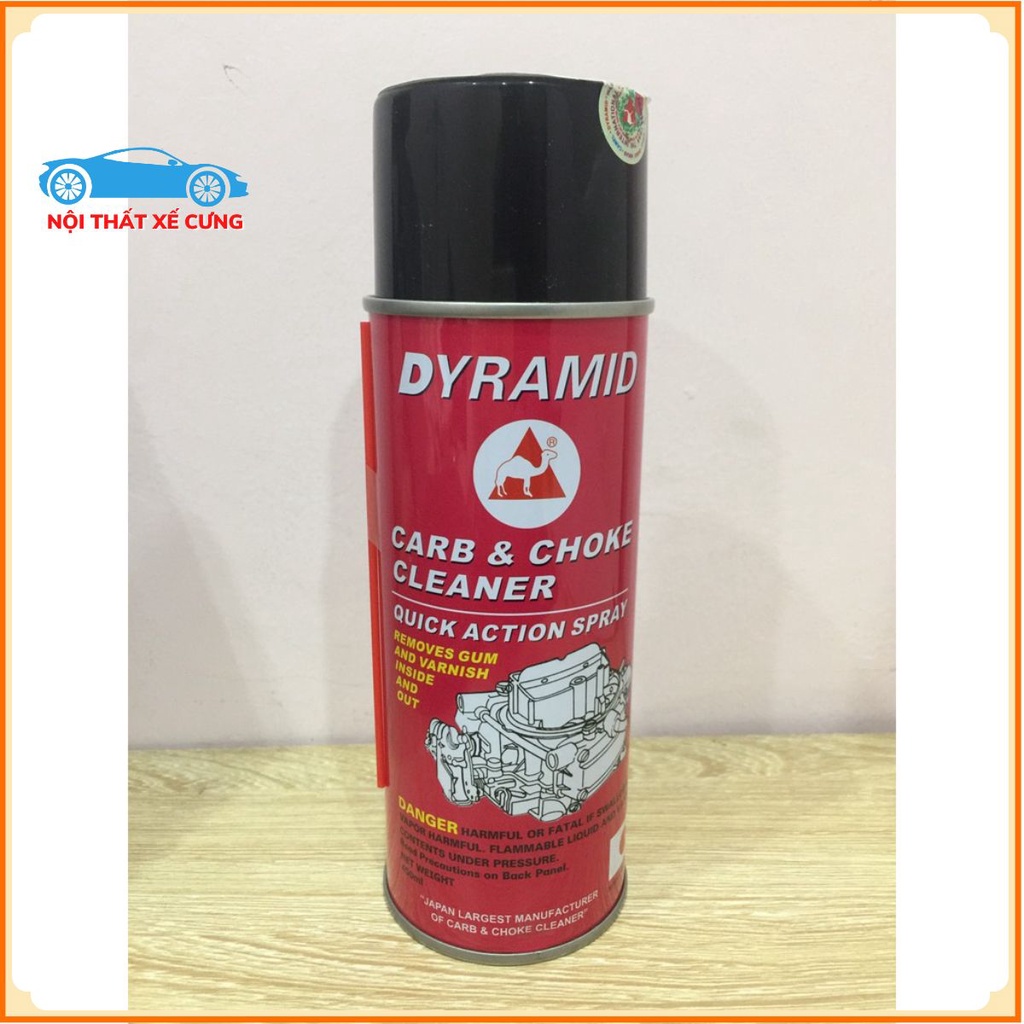 Bình xịt chế hòa khí xe máy & ô tô DYRAMID - Bình xịt chế lạc đà