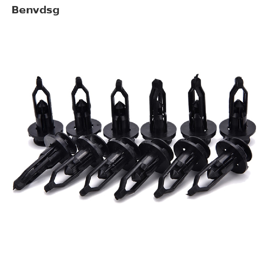 FENDER Bộ 100 Đinh Tán Nhựa Màu Đen 9mm Chuyên Dụng Cho Xe Hơi Toyota