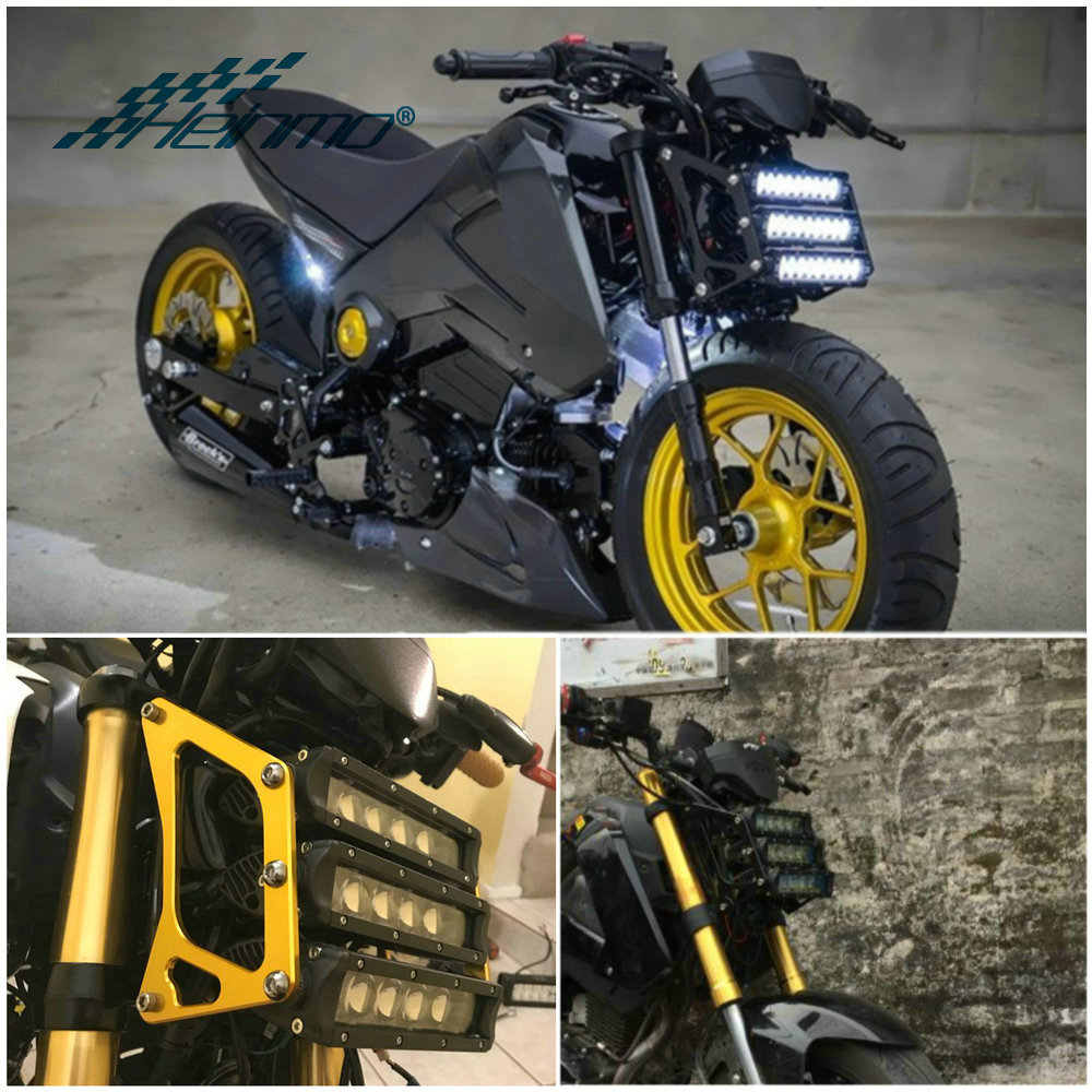 Đèn Pha Chiếu Sương Mù Cho Xe Mô Tô HONDA MSX125 2013 2014 2015 2016 2017 2018 2019