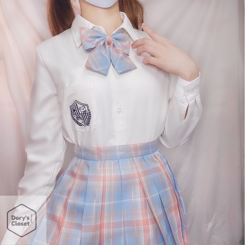 [Sẵn] Chân váy JK xếp ly đồng phục nữ sinh cao cấp nhà Dory( có bling) | BigBuy360 - bigbuy360.vn