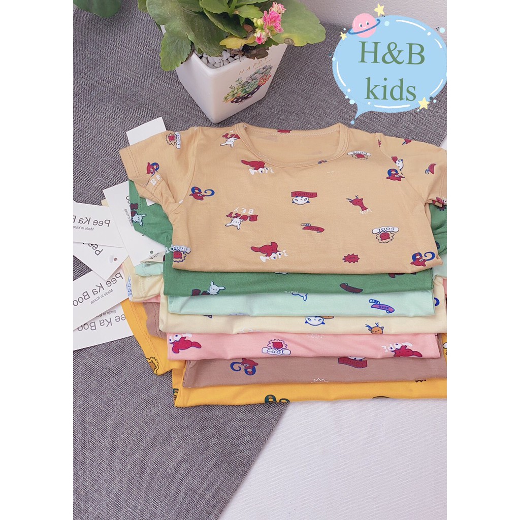 Đồ bộ họa tiết dễ thương cho bé