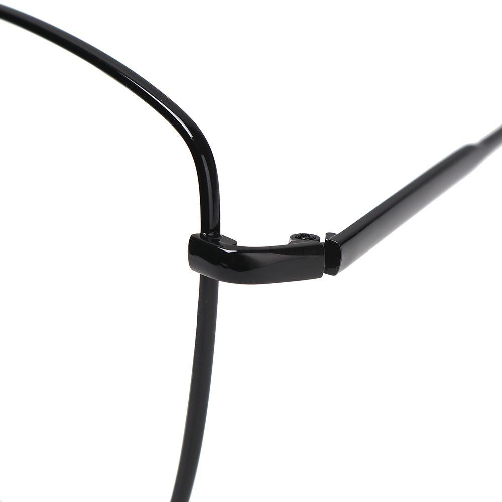 Mắt Kính Gọng Vuông Oversized Bằng Kim Loại Thời Trang