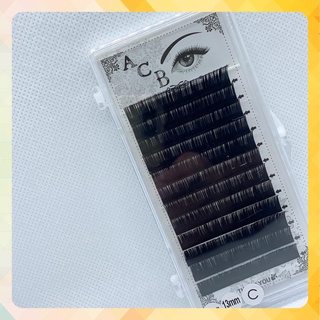 [Ảnh thật] MI KHAY ABC MIX SIZE ĐỘ CONG C CHẤT SLIK MỀM BẮT KEO DÙNG ĐỂ NỐI MI