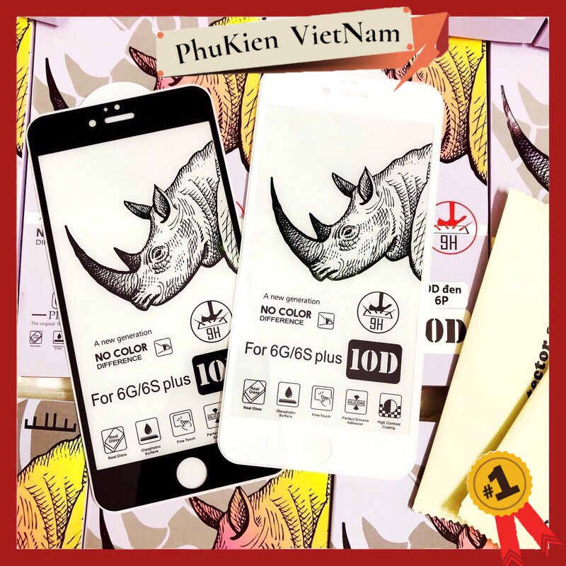 Kính cường lực tê giác full màn cho tất cả các dòng iphone 6 đến 13 promax