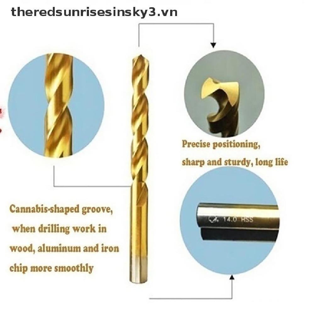 Bộ Mũi Khoan Titan Tốc Độ Cao 100 / 50