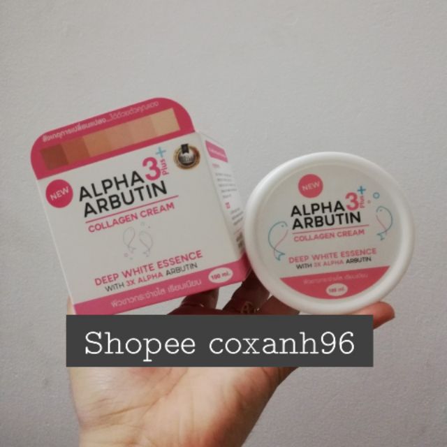 Kem alpha arbutin 3 plus collagen thái lan mẫu mới