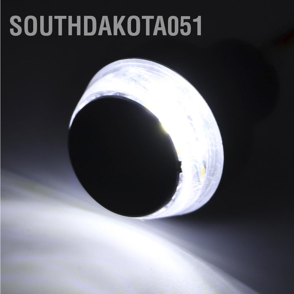 Southdakota051 2pcs LED License Plate Light Signal Lamp 27.6in Cable Accessory for Motorcycle ATV Scooter