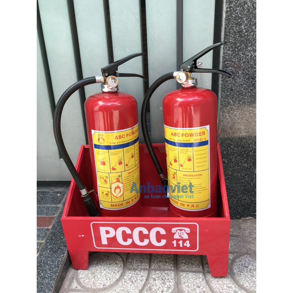 Combo 02 bình chữa cháy bột ABC 4kg - MFZ4