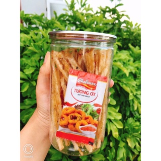 [Xả Kho] Khô Cá Thiều Que đóng lon pet 200gr