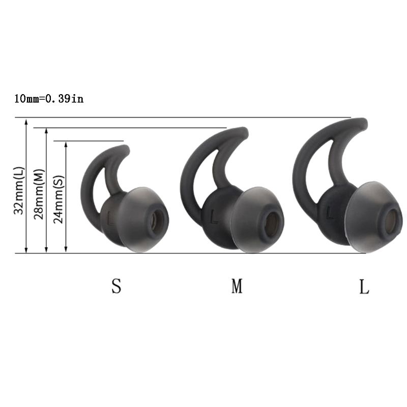 Bộ 2 Vỏ Bọc Đệm Tai Nghe Cho Soundsport Wileless QC20 QC30