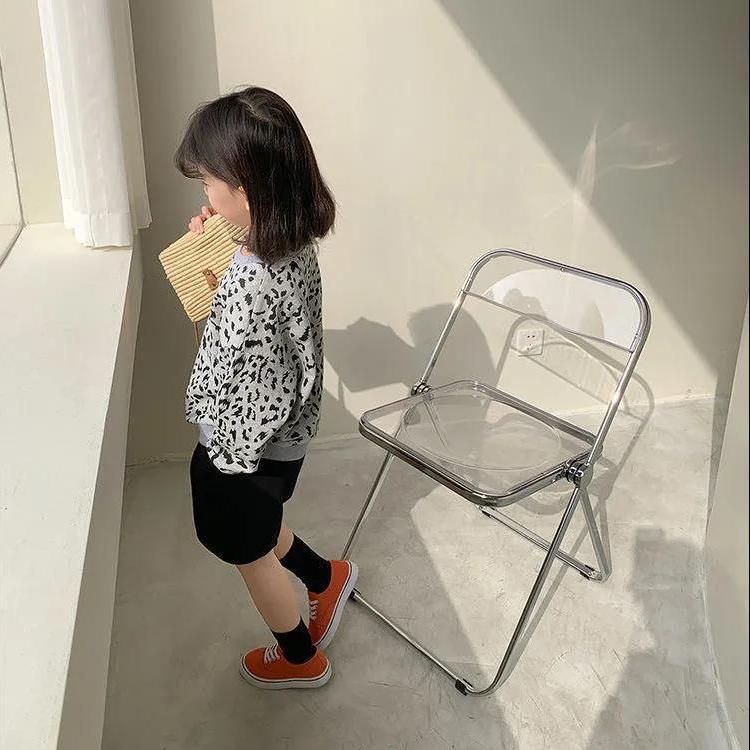 Cô Gái Áo Len Mùa Thu2021Áo 100% Cotton Dài Tay Họa Tiết Da Báo Phong Cách Hàn Quốc Mẫu Mới Trẻ Em Cổ Tròn Mùa Xuân Thu Phong Cách Tây | BigBuy360 - bigbuy360.vn