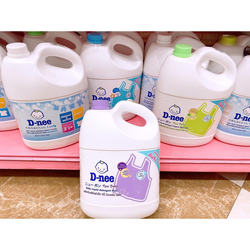 Nước giặt  quần áo em bé Dnee - Hàng Thái Lan chính hãng 3000ml