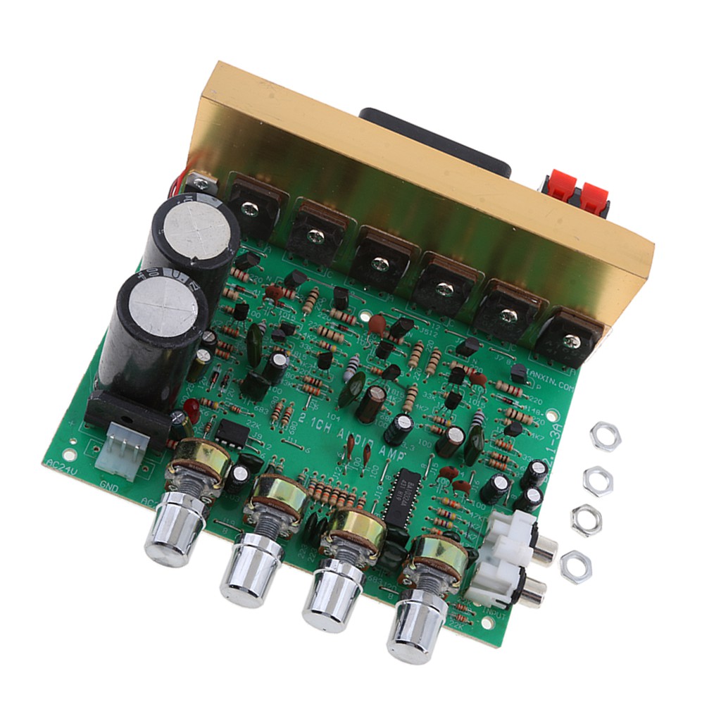 Mini 200W 2.1 Channel Subwoofer High Power Audio Amplifier Board DIY Modules