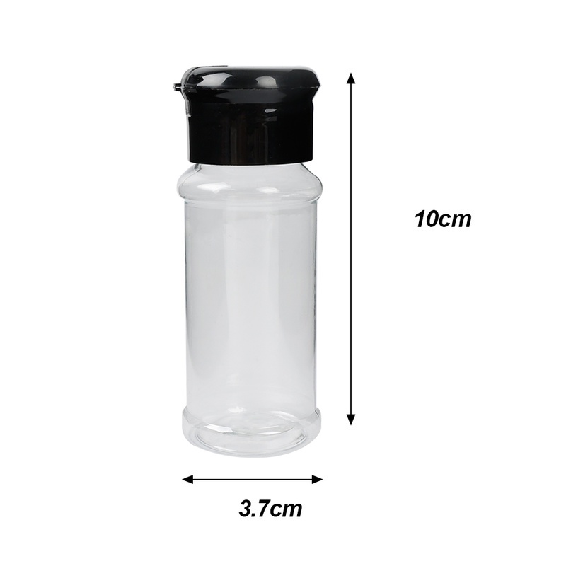 Chai Nhựa Trong Suốt Đựng Gia Vị Tiện Lợi 3.7Cm*10cm