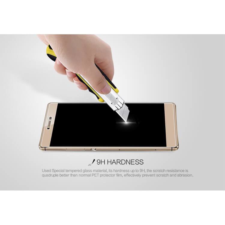 Tấm dán kính cường lực Huawei Ascend P8 hiệu Glass Pro - Không full màn hình