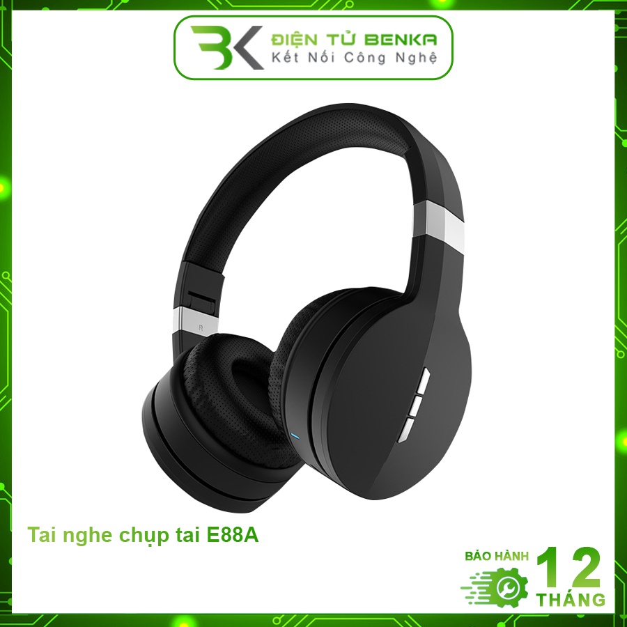Tai Nghe Bluetooth 5.0 GORSUN E88A TWS Trùm Đầu Âm Thanh Bass Sôi Nổi Micro Tích Hợp Bảo Vệ Thính Giác BH 12Th - BENKA