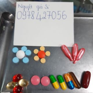 Set cấy trắng kích trắng nhỏ pha kem