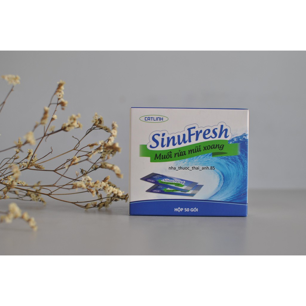 HỖN HỢP MUỐI PHA RỬA MŨI SINUFRESH | BigBuy360 - bigbuy360.vn
