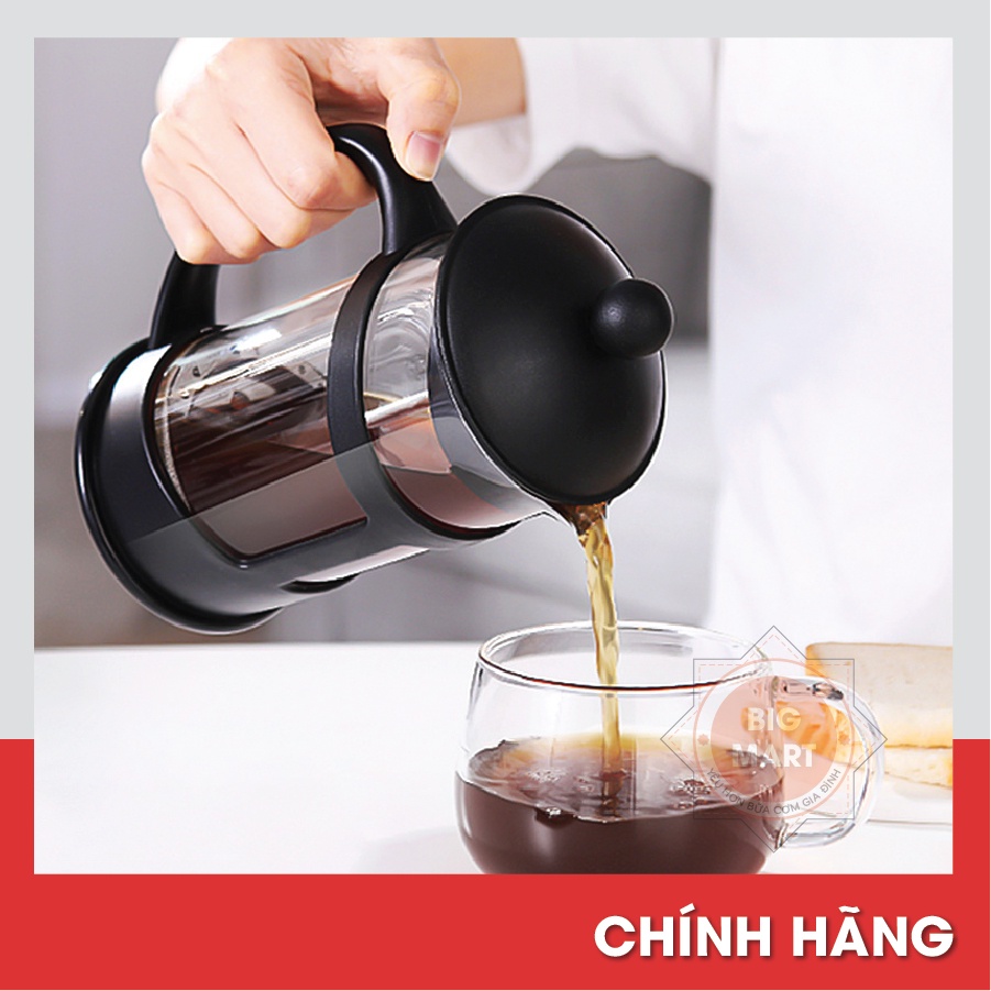 Bình pha cà phê, pha trà Lock&amp;Lock French Press 800ml LLG018