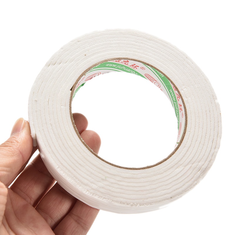 Băng Keo Xốp Trắng Siêu Dính 1.8X300Cm