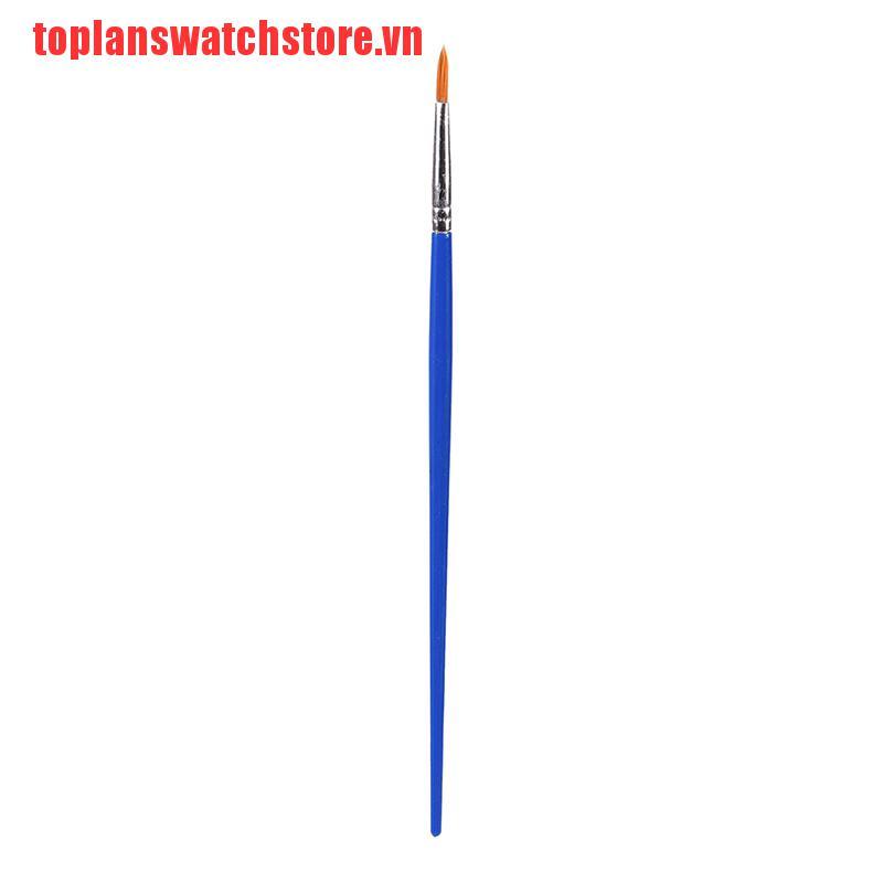 Set 10 cọ vẽ màu nước đơn giản thông dụng