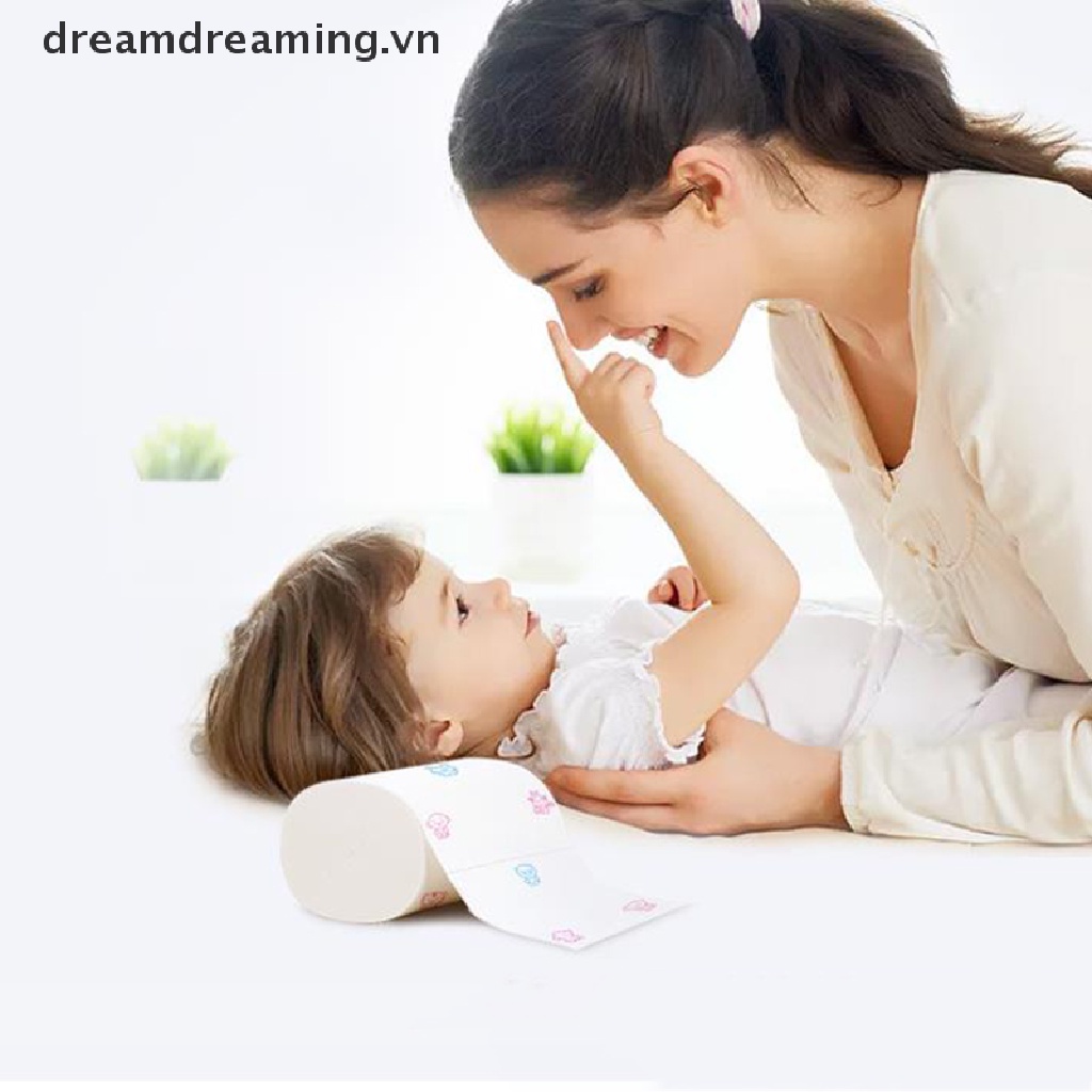 Cuộn Giấy Vệ Sinh Màu Trắng Mềm Mại Cho Nhà Vệ Sinh /