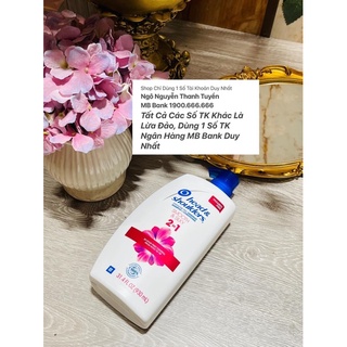Dầu gội xả head & shoulders 930ml 2in1