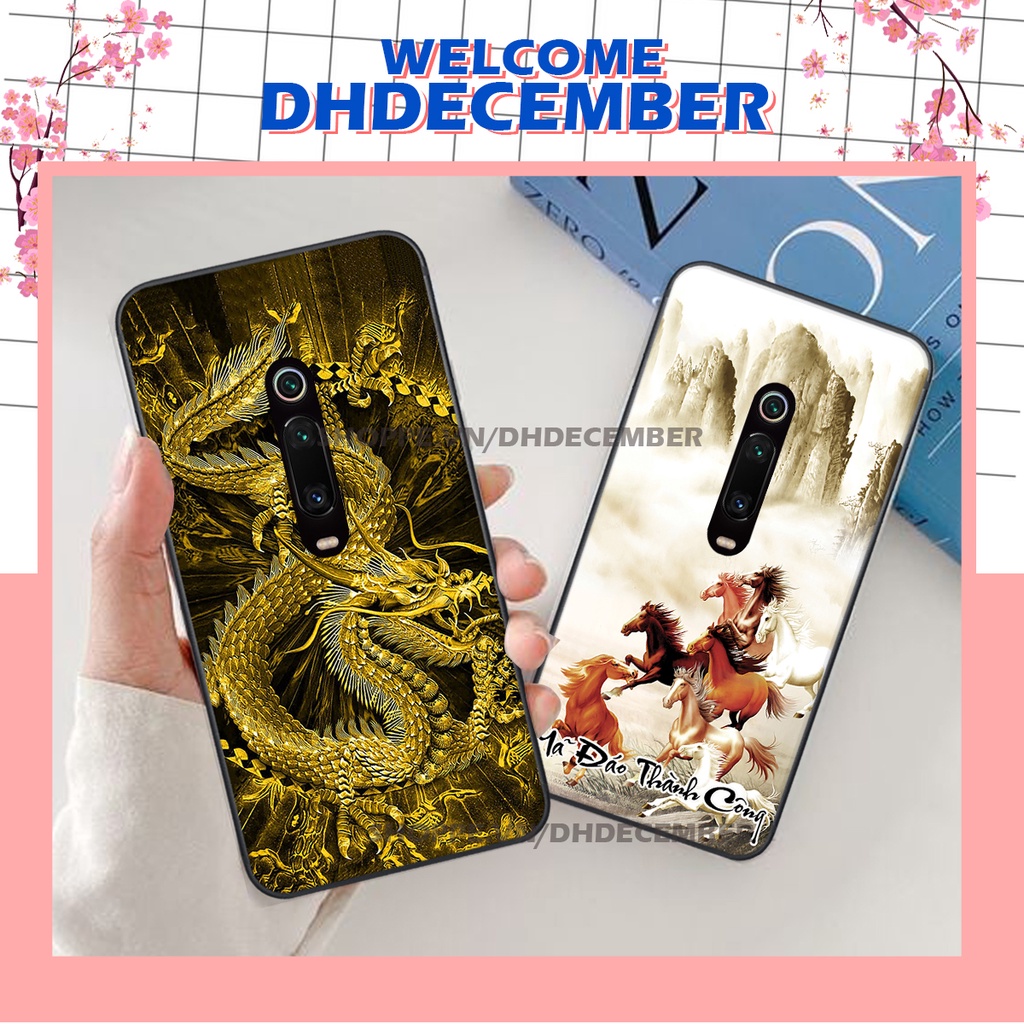 Ốp lưng Xiaomi MI 9T/9T PRO / REDMI K20 / K20 PRO in hình thư pháp tâm an vạn sự an ,mã đáo thành công SIÊU CHẤT